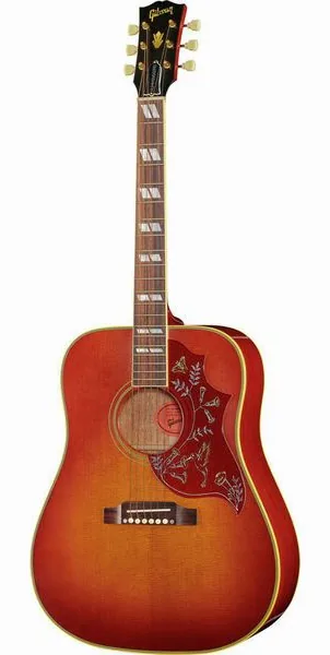 Gibson 1960 Hummingbird Fixed Bridge vooraanzicht