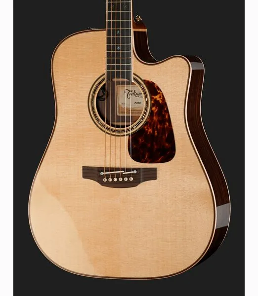 Takamine P7DC w/Softcase detail 4